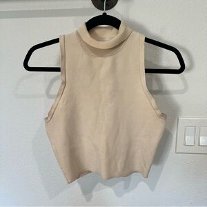 Zara turtle neck cropped sweater